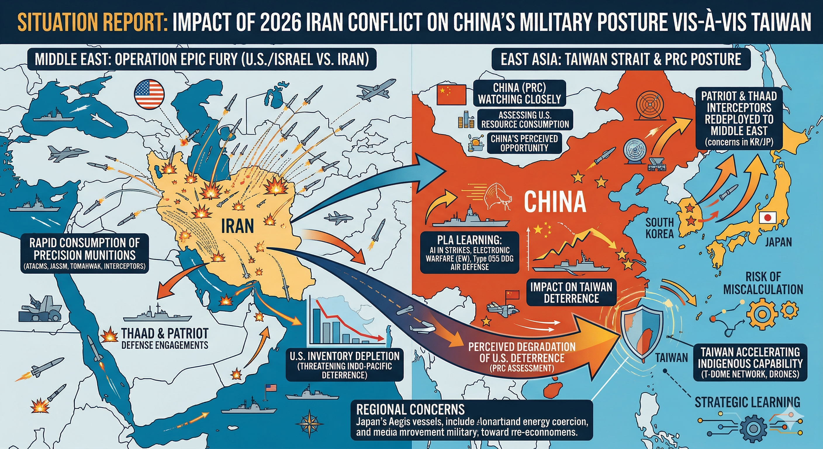 Impact of the 2026 Iran Conflict on China's Military Posture